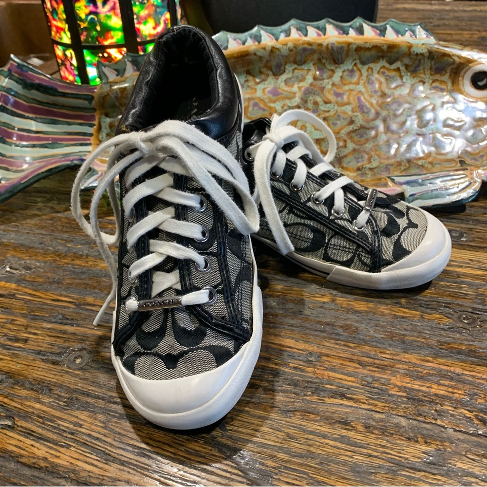 Coach Logo Tennis Walking Shoes Kalyn 7 EUR 37